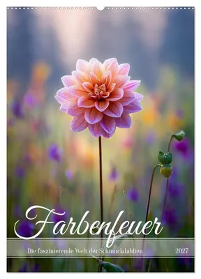 Produktbild von Farbenfeuer (Wandkalender 2027 DIN A2 hoch), CALVENDO Monatskalender