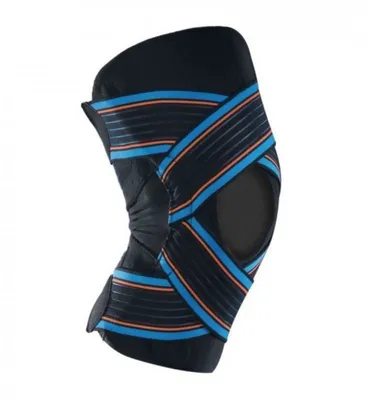 Produktbild von Thuasne mit Bänder Kniebandage - L - Universal - Schwarz
