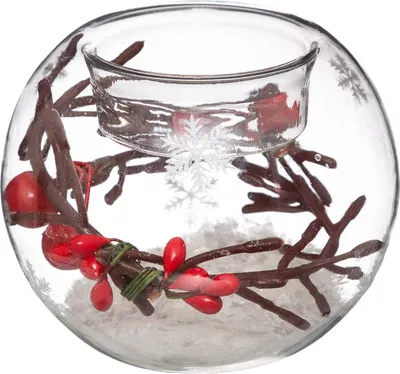 Produktbild von Windlicht kugel verziert glas - Feeric Lights & Christmas