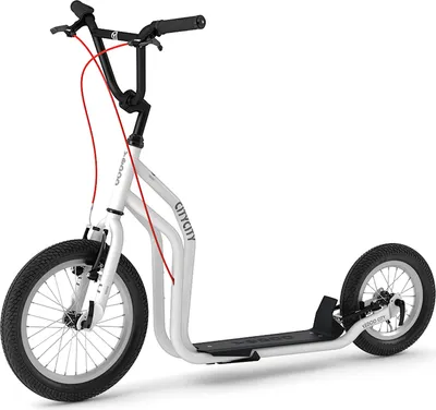 A white Yedoo City Roller Scooter is shown against a white background.