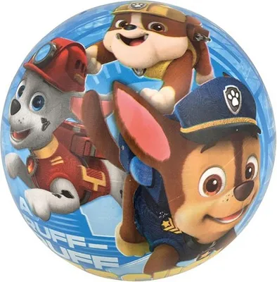 Obrázok produktu pre Lopta gumová Paw Patrol 23cm