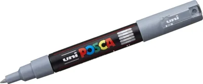 Zdjęcie produktu dla Flamastry POSCA PC-1M szary (6 sztuk)
