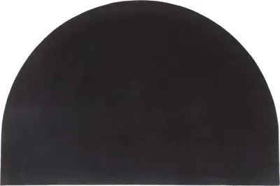 Produktbild von vidaXL Fußmatte Natur Halbrund 60x90 cm Kokosfaser Getuftet