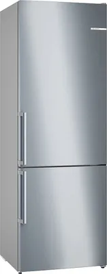 Zdjęcie produktu dla Bosch KGN49VICT, 440 l, SN-T, 11 kg/24h, C, Komora Fresh zone, Stal nierdzewna