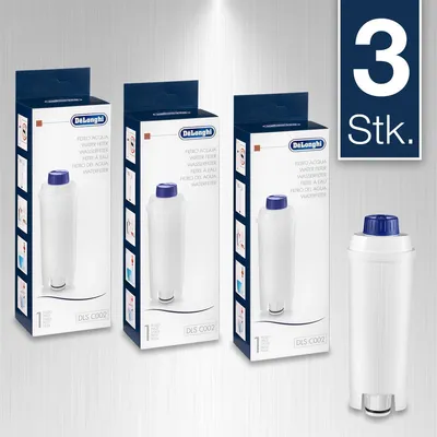 Produktbild von 4x DeLonghi DLS C002 Wasserfilter für ESAM, ECAM, BCO EC Kaffeevollautomaten