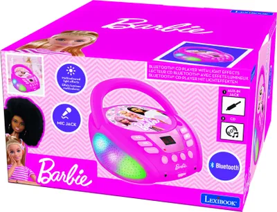 Immagine prodotto di Lettore CD Bluetooth di Barbie con effetti luminosi