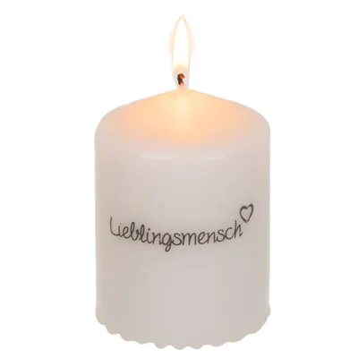 Zdjęcie produktu dla Stumpenkerze, Lieblingsmensch