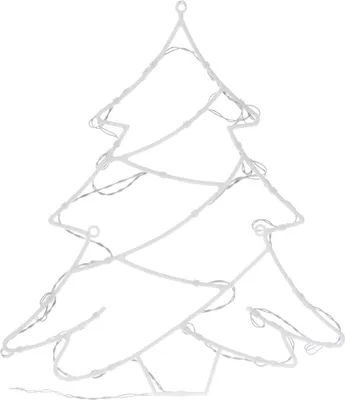 Produktbild von Weihnachtsbaumschmuck, Fensterdekoration, batteriebetrieben, beleuchteter Weihnachtsbaum