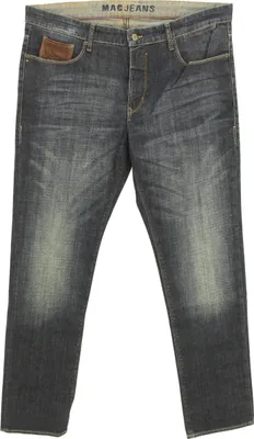 Produktbild von 30345 Mac Jeans, Arne Pipe, Herren Jeans Hose, Stretchdenim, darkblue used, W 38 L 32