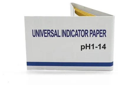 Produktbild von Indikatorpapier mit Streifen zum Testen des pH-Werts im Urin