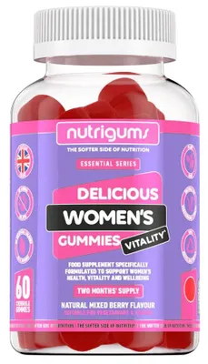 Immagine prodotto di Nutrigums, integratori per la vitalità femminile, 60 caramelle gommose