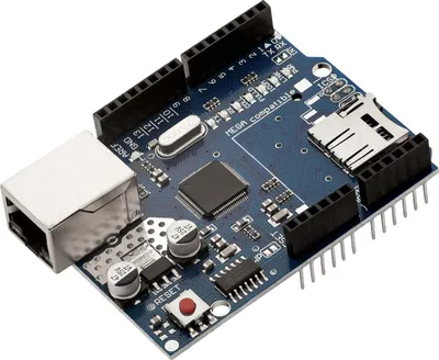 Image de AZ-Delivery Shields Ethernet Shield W5100 avec fente pour carte MicroSD, 1X W5100