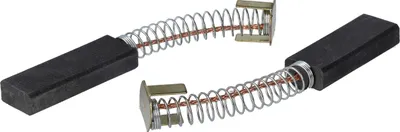 Produktbild von vhbw 2x Kohlebürste 4,9 x 9,95 x 28 mm Ersatz für Europart 072960 für Elektrowerkzeug + Feder