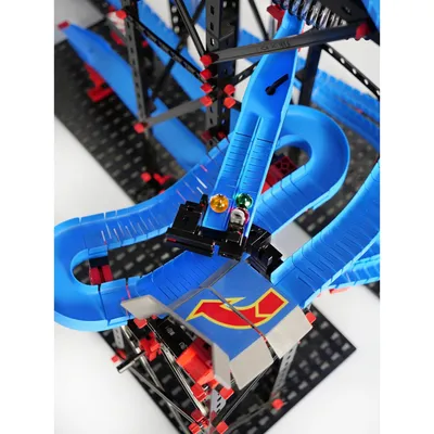 Obrázok produktu pre Kompletná STEM sada na preteky s kovovými loptičkami - Preteky, Fischertechnik