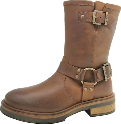 Produktbild von Palpa Damenschuhe Stiefel Reißverschluss Braun Freizeit, Schuhgröße:39 EU