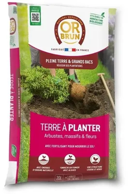Productafbeelding van Soil for planting - GOLD BROWN - OBRTAP20N - 20 L