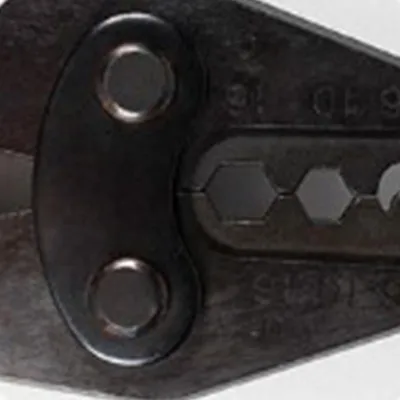 Produktbild von Ratschen-Crimpzange aus rostfreiem Chrom-Vanadium-Stahl, Anschlussklemme HX 16