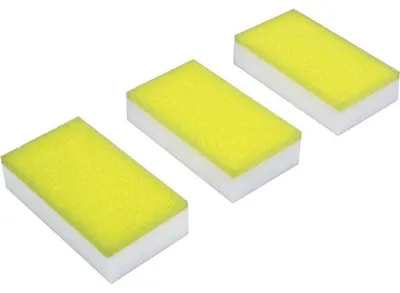 Produktbild von Yachticon Schwamm Magic Fleck-Weg Reinigungsschwamm 4er Pack Gelb 32.5167.00