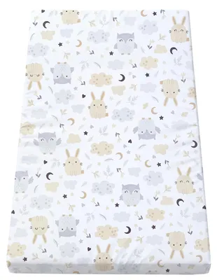 Produktbild von TupTam Baby Wickelauflage inkl. 2 Frotteebezügen ANK019, Farbe: Dream Big , Größe: 70 x 50 cm