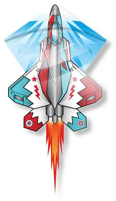 Produktbild von Kites Ready2Fly Pop-up-Drachen Flugzeug - Nylon Drachen Spielzeug