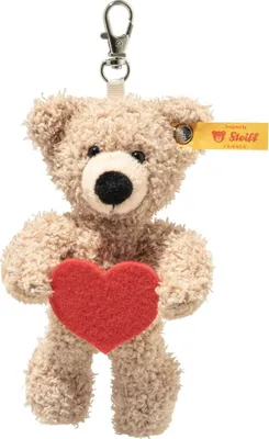 Produktbild von Steiff Schlüsselanhänger Teddybär Fynn mit Herz 12 cm