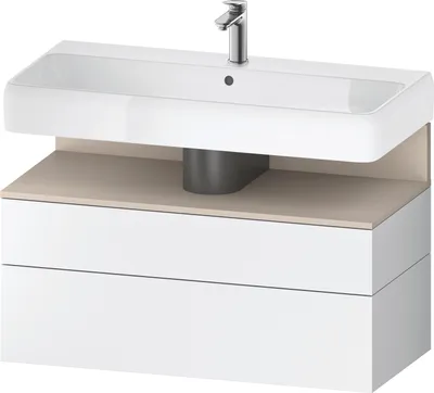 Produktbild von DURAVIT QA4395083180000 QTG WTU WH Ek. 990x470x590 Wß Mt. H