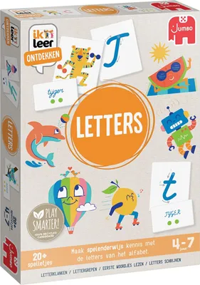 Image de Jumbo J'apprends à découvrir les lettres jeu éducatif