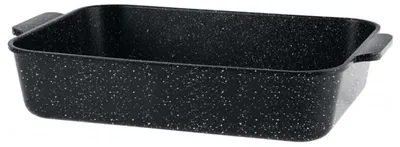 Obrázok produktu pre Pekáč do rúry a na sporák Oliver Voltz OV54322CS32, 32x23x7,5 cm, smaltovaný, s nepriľnavým povrchom, vhodný pre indukciu, čierna melírovaná