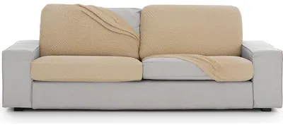 Sofa-Bezug L, Beige, universell, für Rückenlehne, Sitz und Armlehnen
