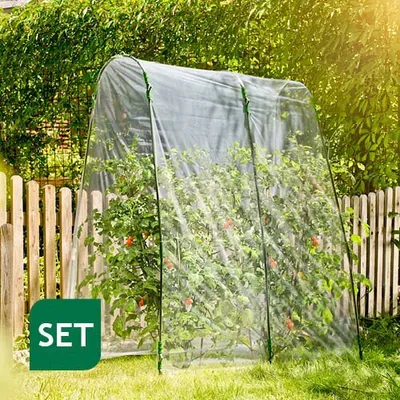 Produktbild von Tomatenhaus Folientunnel-Set 2x2m
