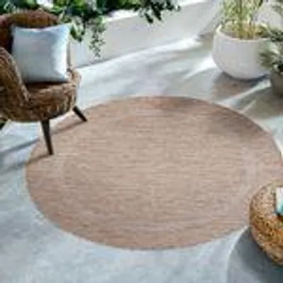 Produktbild von Outdoor Teppich,Unicolor - Einfarbig,Teppiche im modernen Stil,Küche, Balkon, Terrasse, Garten, Picknick Größe: 160 cm Rund