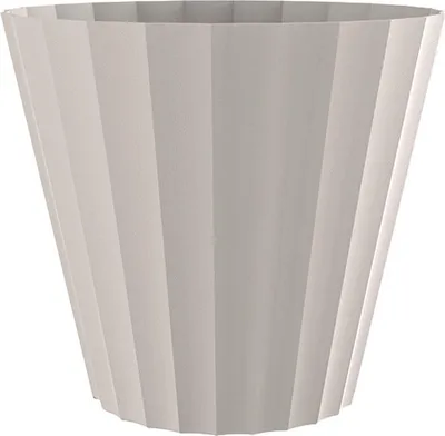 Image de Pot Doric Blanc Cassé ø18cm Design Classique, Résistant - Plastiken