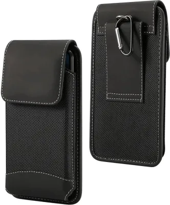 Produktbild von DFV mobile - Gürtelgehäuse für MLS D6 (2020) Abdeckung Vertikales Design Leder und Nylon, E3-PLS-N-FCvOXF-122