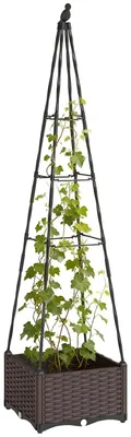 Imagen del producto de Estructura metálica para plantas, construcción robusta, color