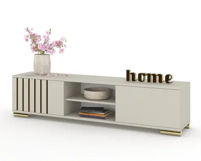 Produktbild von Fernsehschrank TV-Lowboard KING STEHEND Cashmere/Cashmere 120cm