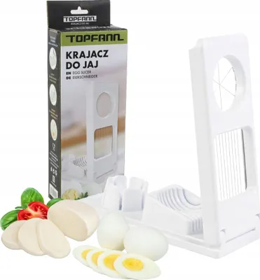 Produktbild von Doppelt Schneider Eier Schneider Eierzerkleinerer Mozzarella Eiteiler Zerkleinerer
