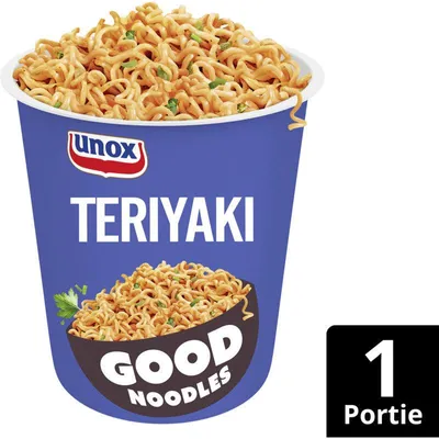 Produktbild von Unox Good Noodles Teriyaki, 65 g – Schnelle, leckere Teriyaki-Nudeln