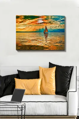 Produktbild von Wallity, Kanvas- TCR1389, Bunt, Leinwandbilder, 50 x 70 cm, 100% Leinwand