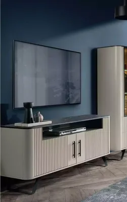 Obrázok produktu pre Televízny stolík komoda tv lowboard komody drevené skrinky
