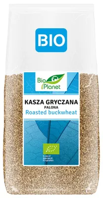 KASZA GRYCZANA PALONA BIO 500 g - BIO PLANET