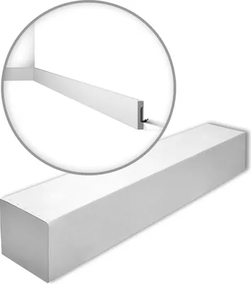 Produktbild von NMC FD7S-box WALLSTYL Sockelleisten 1 Karton SET mit 21 Stuckleisten | 42 m