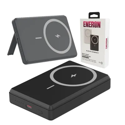Zdjęcie produktu dla POWERBANK do iPhone SZYBKIE ŁADOWANIE BEZPRZEWODOWE 5000mAh Magnetyczny