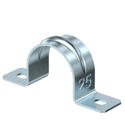 Produktbild von OBO 605 25 G Befestigungsschelle zweilappig 25mm St G 1018256
