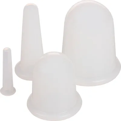 Obrázek produktu pro Cups 4Pack masážní silikonové baňky bílá