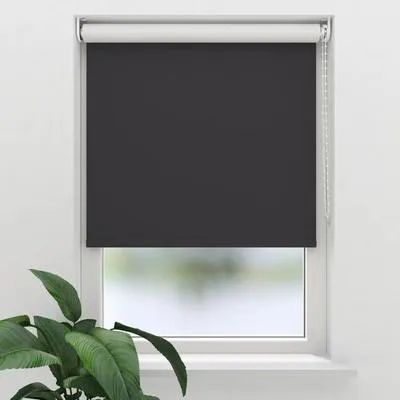 Produktbild von SOLUNA Verdunkelungsrollo V13 antthrazit120x190 cm inkl. Klemmträger