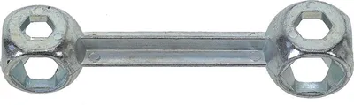 Produktbild von Kopfschlüssel 10 Loch verzinkt