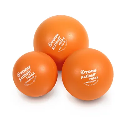 Produktbild von ACTIBALL Relax Massagebälle 3er Set 805092 S M L orange