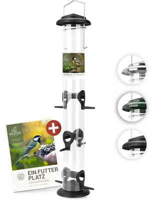 Productafbeelding van Vogelvoerstation van roestvrij staal voor wilde vogels