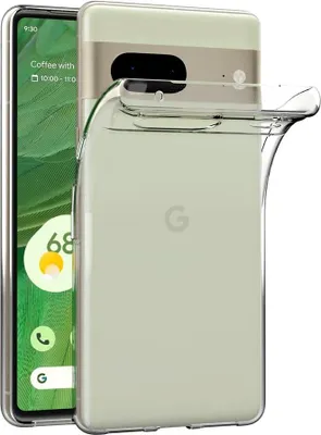 Image de Étui pour Google Pixel 7 étui de protection TPU souple et transparent