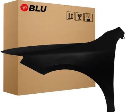Produktbild von BLU Kotflügel Passend für Skoda Superb II 3T LIFT LF9R Links Schwarz SchwarzMagie | 2013-2015 | Vorderseite Vorne | Lackiert | Einbaufertig